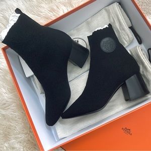 NIB Hermes Heels Boots 36.5
